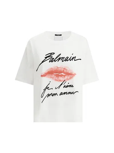 BALMAIN BALMAIN T-SHIRTS AND POLOS