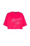 Balmain T-shirts And Polos In Fuchsia Vif/fuchsia
