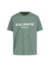 Balmain 'paris' T-shirt In Green