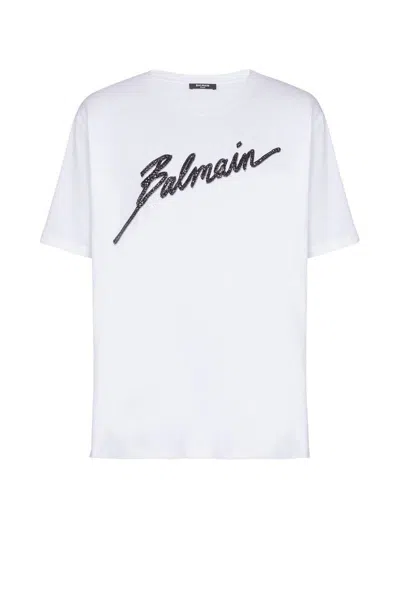 BALMAIN BALMAIN T-SHIRTS AND POLOS