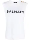 Balmain T-shirts And Polos In White