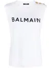 Balmain T-shirts And Polos In White