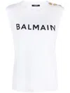 Balmain T-shirts And Polos In White