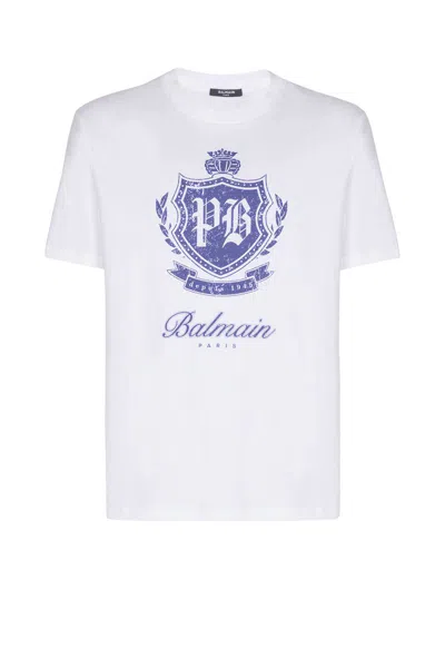 BALMAIN BALMAIN T-SHIRTS AND POLOS