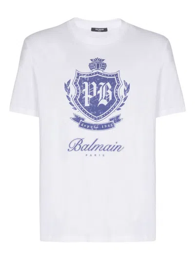 BALMAIN BALMAIN T-SHIRTS AND POLOS