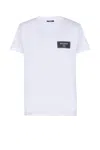 Balmain T-shirt With Logo In White
