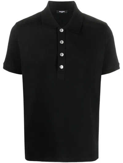 Balmain T-shirts & Tops In Black