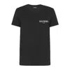 Balmain Logo-printed T-shirt In Black