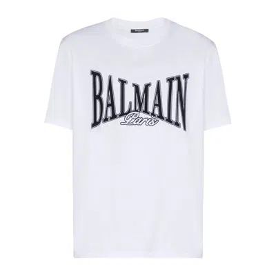Balmain College Flock T-shirt In Animal Print