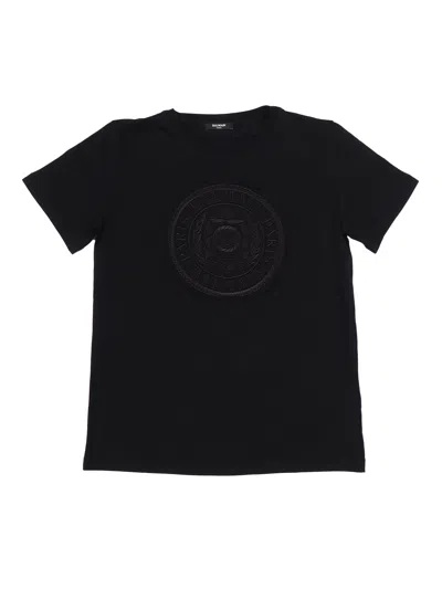 Balmain Kids' T-shirt/top In Black