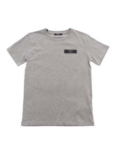 Balmain T-shirt/top In Gray