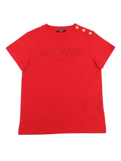 BALMAIN T-SHIRT/TOP