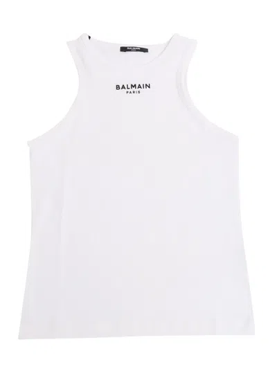 Balmain Kids' T-shirt/top In White