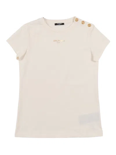 Balmain T Shirt/top In White