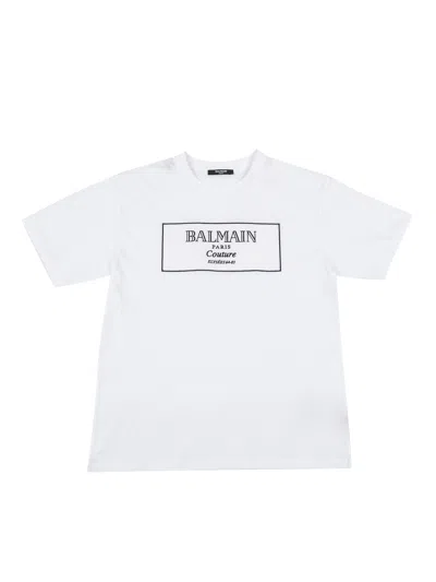 Balmain T Shirt/top In White