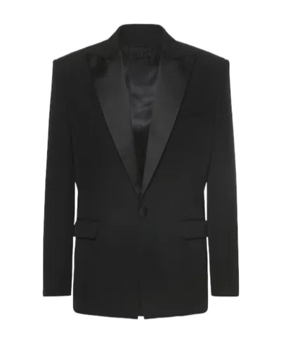 Balmain Tailored And Fitted Wool Suit Coat