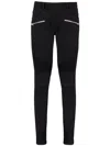 Balmain Ribbed Slim Jeans-vintage Used In Black