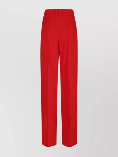 BALMAIN TAILORED CREPE STRAIGHT PANTS