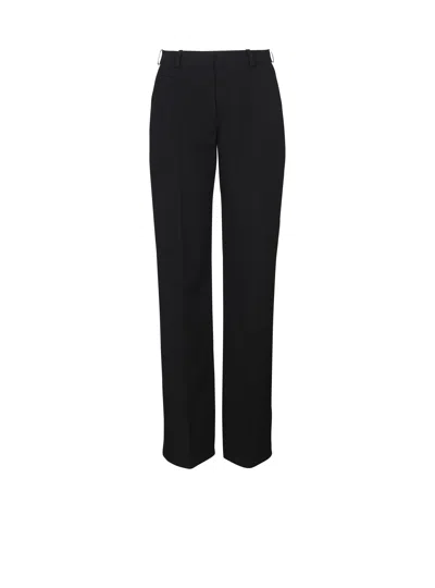 BALMAIN TAILORED GRAIN DE POUDRE TROUSERS