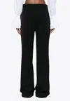 Balmain Tailored Grain De Poudre Wool Pants