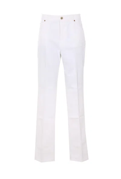 Balmain Tailored Jeans In White