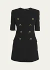 Balmain Dresses In Black