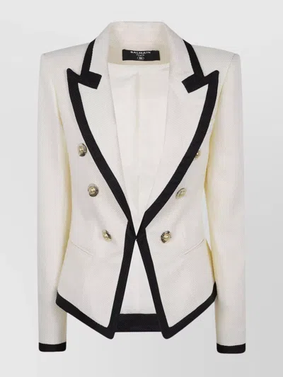 BALMAIN TAILORED SINGLE BUTTON JACKET