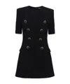 Balmain Dresses In Black
