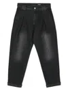 Balmain Tapered Jeans In Grey