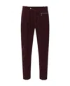 Balmain Tapered-leg Suede Cropped Trousers In Black