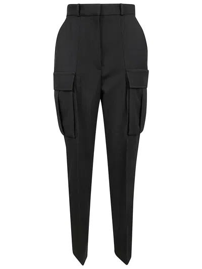 Balmain Tapered Pants In Black