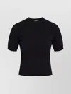 Balmain Textured Pattern Knit Top