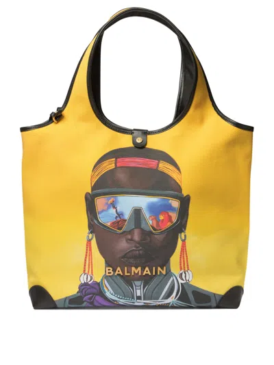 Balmain "the Lion King" Tote Bag