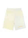 Balmain Tie-dye Cotton Shorts In Neutrals