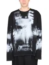 Balmain Felpa Con Stampa