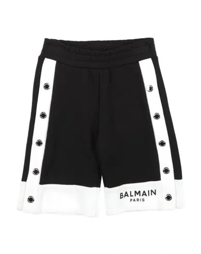 Balmain Babies'  Toddler Boy Pants Black Size 4 Cotton