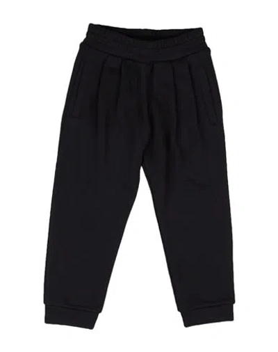 Balmain Babies'  Toddler Boy Pants Black Size 4 Cotton, Polyester