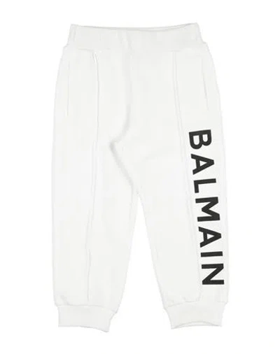 Balmain Babies'  Toddler Boy Pants White Size 6 Cotton