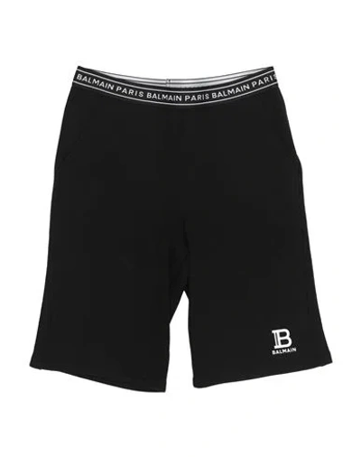 Balmain Babies'  Toddler Boy Shorts & Bermuda Shorts Black Size 6 Cotton