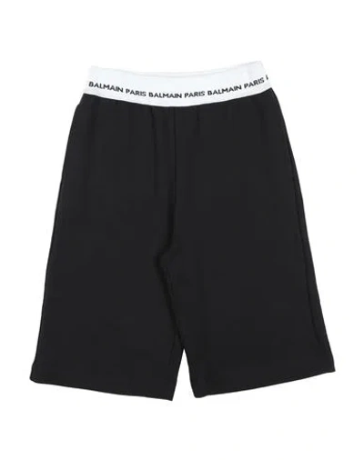 Balmain Babies'  Toddler Boy Shorts & Bermuda Shorts Black Size 4 Cotton