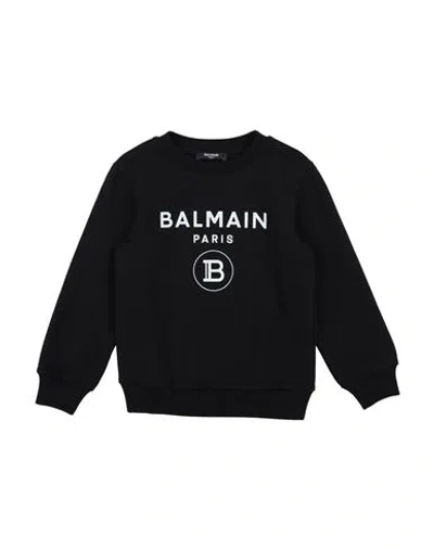 Balmain Babies'  Toddler Boy Sweatshirt Black Size 6 Cotton