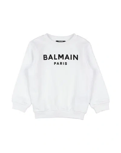 Balmain Babies'  Toddler Boy Sweatshirt White Size 6 Cotton