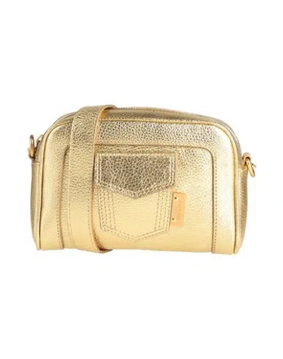 Balmain Babies'  Toddler Girl Cross-body Bag Gold Size - Leather