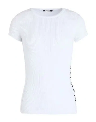 Balmain Babies'  Toddler Girl Mini Dress White Size 4 Cotton