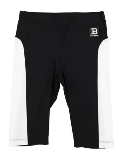 Balmain Babies'  Toddler Girl Shorts & Bermuda Shorts Black Size 6 Polyamide, Elastane