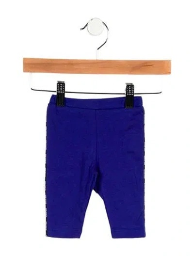 Pre-owned Balmain Babies' Toddler Girls' Leggings W/tags In Purple