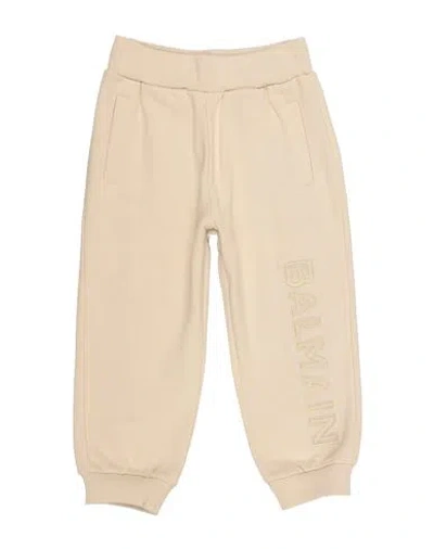 Balmain Babies'  Toddler Pants Beige Size 6 Cotton In Nude