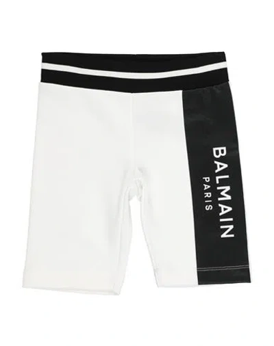Balmain Babies'  Toddler Shorts & Bermuda Shorts White Size 6 Cotton, Rayon