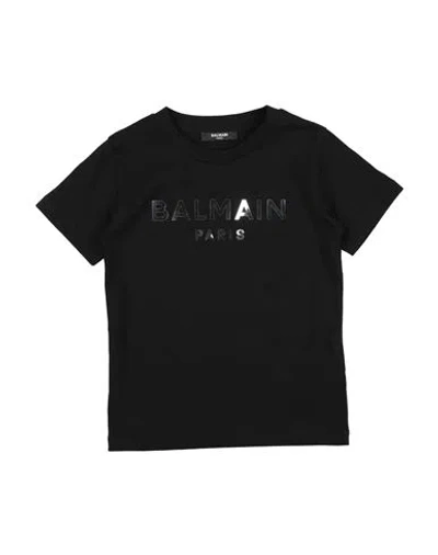 Balmain Babies'  Toddler T-shirt Black Size 6 Cotton, Elastane