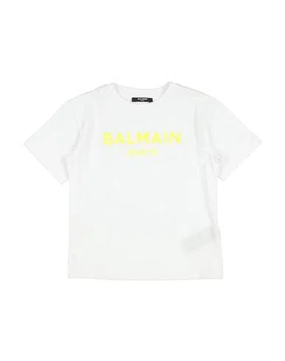 Balmain Babies'  Toddler T-shirt White Size 6 Cotton